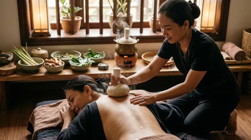 Signature Authentic Treatments: Herbal Compress & Shampoo